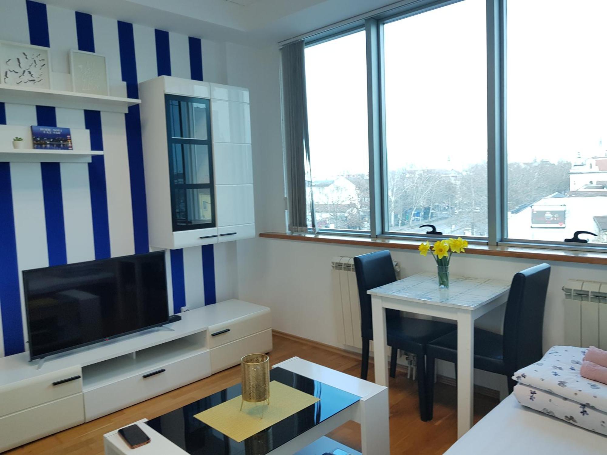 Central Apartment With 24-7 Building Security Нови-Сад Экстерьер фото